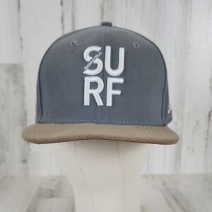 New Era Transworld Surf Gray and Tan baseball hat cap snapback